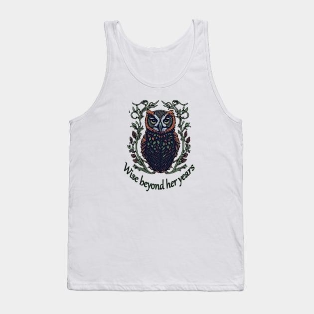 owl Tank Top by ElArrogante